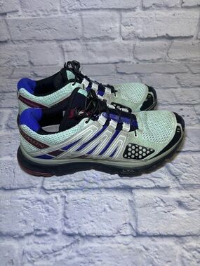 Salomon XR Mission 1 Multicolor Trail Running Shoes Women's Sz 8.5